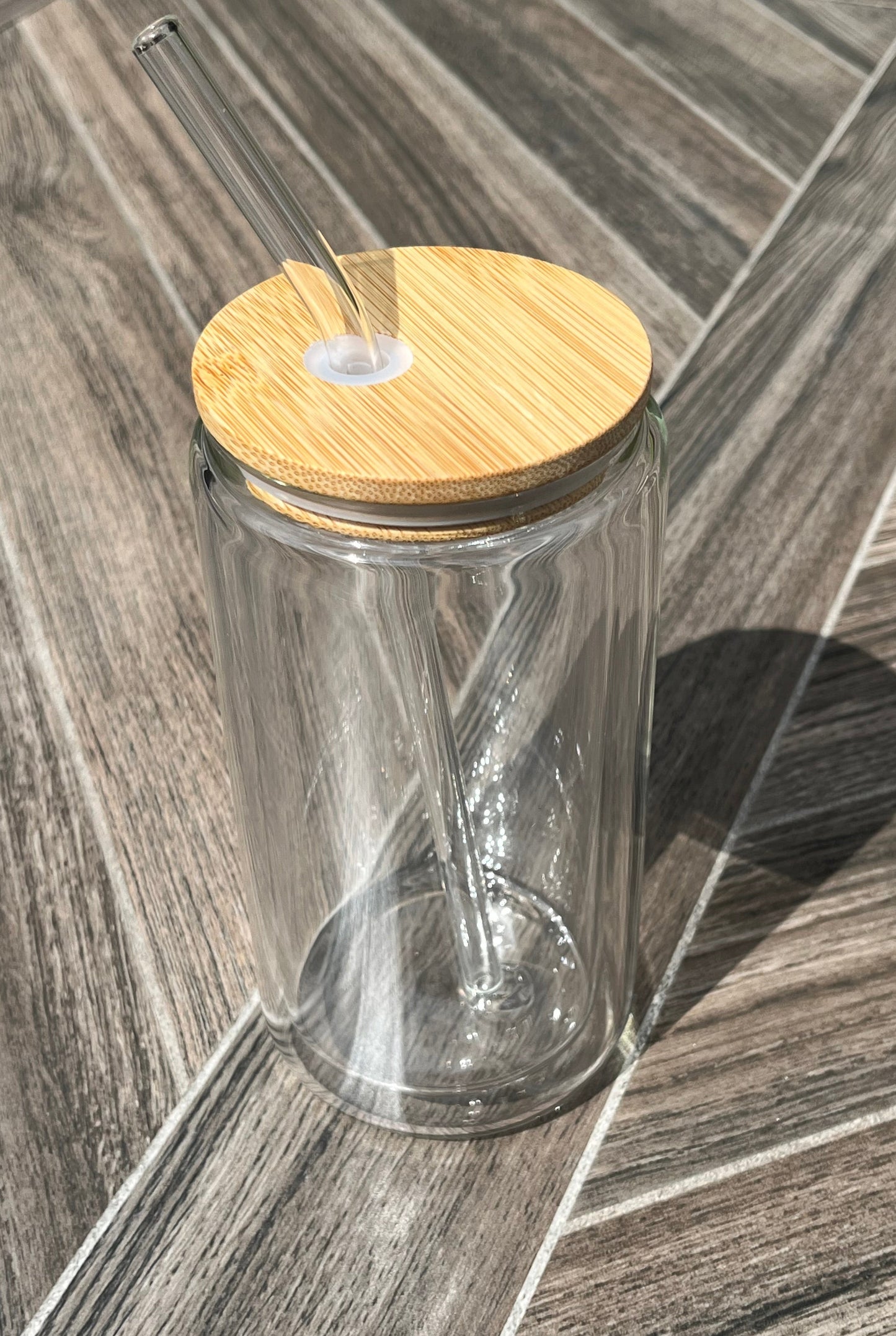 16oz glass tumbler