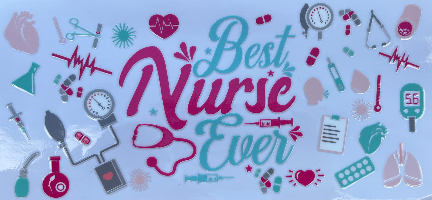 Best Nurse Decal #7