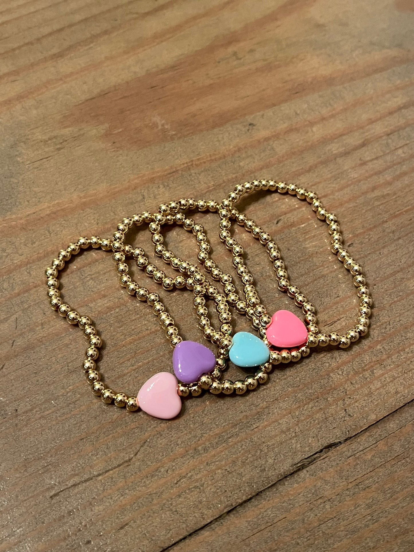 14k Gold Hearts