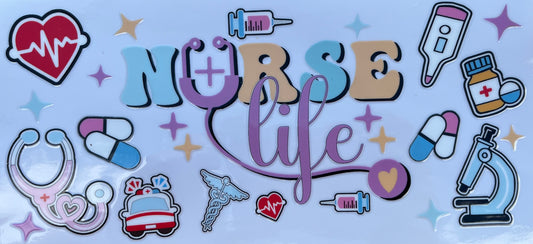 Nurse Life Decal #10