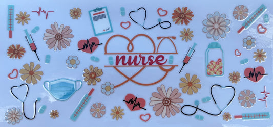 Flower Nurse Decal #8